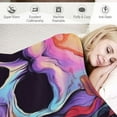 thumbnail image 3 of ARISTURING  Skull and Snake Blanket and Throws Women Gifts Plush Soft Warm Flannel Couch Sofa Bed Queen Size, 3 of 6