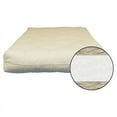 thumbnail image 2 of Bio Sleep Concept 6" Cotton & Wool Fiber Twin XL Futon Mattress in Off White, 2 of 2