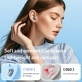 thumbnail image 6 of Earbuds Wireless Bluetooth, Wireless Bluetooth Earphones Stereoscopic Sound Quality In Ear Mini Transparent Digital Display Earphones Bluetooth Earbuds Noise Cancelling, 6 of 6