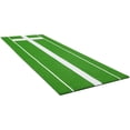 thumbnail image 5 of FASCK 10x3ft Softball/Baseball Pitching Mat with Rubber Mound - Anti-Fade Turf & Anti-Slip Foam Backing, Portable Fastpitch Training Aid for Indoor/Outdoor Practice, 5 of 6
