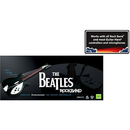 The Beatles: Rock Band X360 Wireless Rickenbacker 325 Guitar Controller