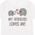 thumbnail image 4 of Inktastic My Grandad Loves Me Boys or Girls Long Sleeve Toddler T-Shirt, 4 of 5