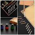 thumbnail image 4 of Glass Pen Set for Writing Use with Wooden Calligraphy Pen Set, 4 of 5