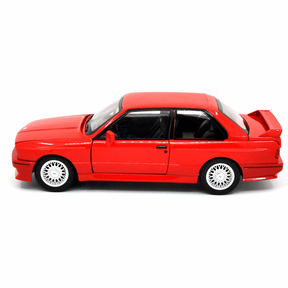 1: 24 Suitable for 1988 BMW M3 E30 alloy sports car model die-casting metal sound and light children's toy