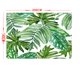 thumbnail image 3 of Mantel de Anti- Impermeable Tapete de Comedor Patrón de Pntas Cubierta de Escritorio para Jardín, Patio, Sa de Estar Rectángulo-12 Macarena mantel verde, 3 of 8