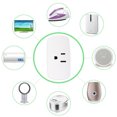 thumbnail image 1 of TIMIFIS Surge Protector Smart Plug Mini WiFi Outlet With Remote Control & Timer Function Work With Alexa & Google Assitant 10A Smart Socket No Hub Required 2.4G Wi-Fi On-ly -, 1 of 7