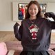 thumbnail image 4 of Sanrio-suéter de Hello Kitty con dibujos animados de Anime Y2K para niña, Top tejido a la moda, Kawaii Coreano, chaleco versátil con cuello redondo, 2023, 4 of 4