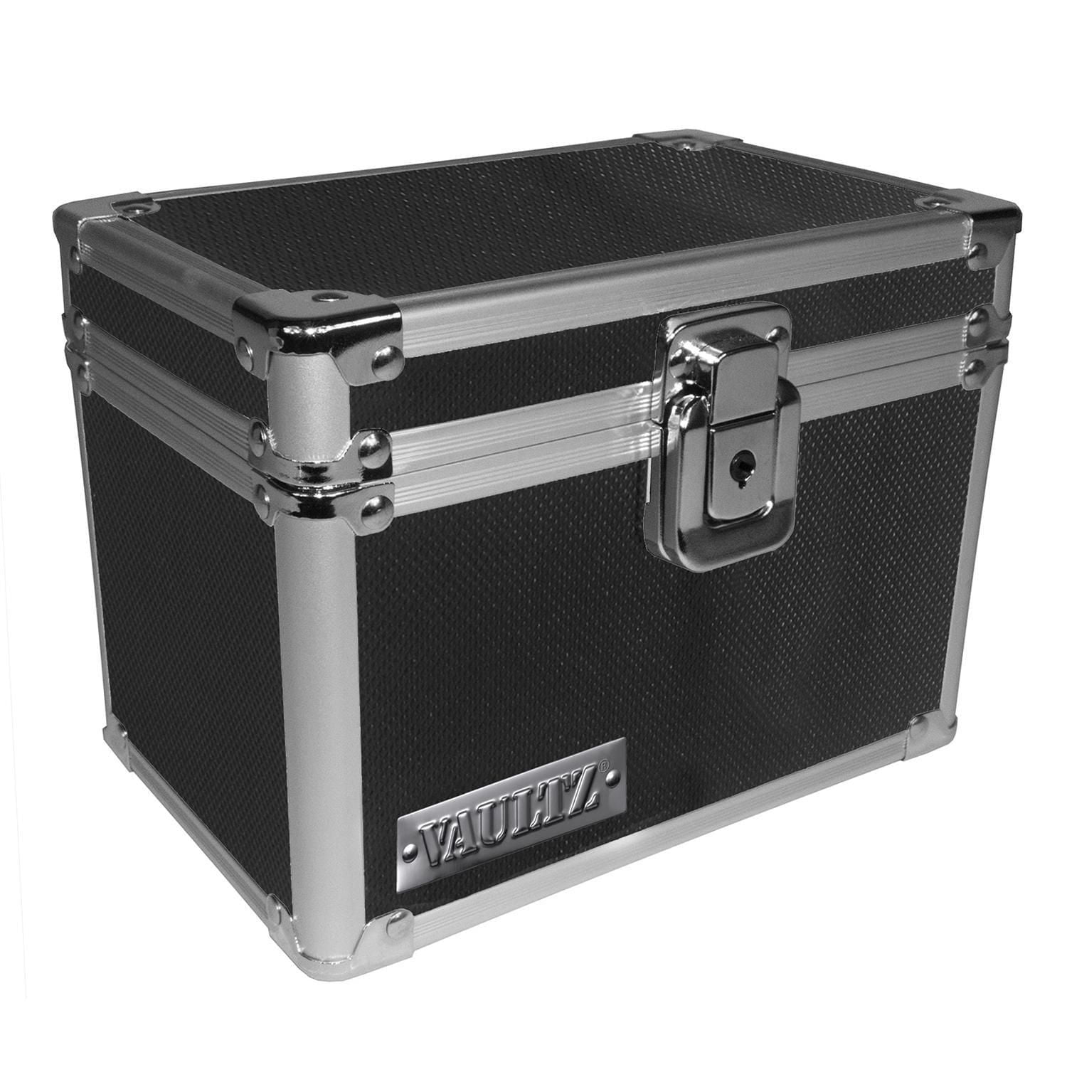 Vaultz 4x6 Index Card Box - Black