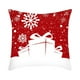 thumbnail image 5 of Fiudx Ofertas Relámpago Funda Navideña, forma De Copo De Nieve, forma De Papá Noel, Rojo Clásico Navideño, 5 of 6