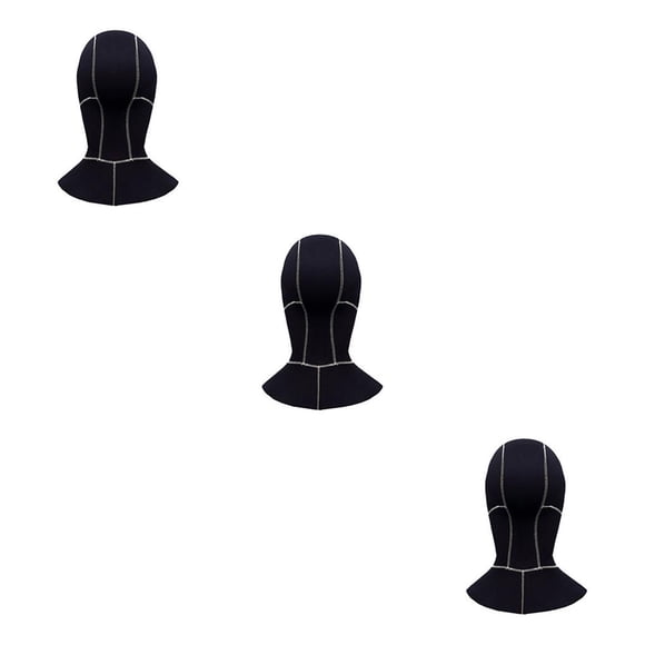 Greeniant Keep Diving DH-321 3mm Neopreno Dive Cap Hood Hombres Mujeres Head Cover Natación Sombrero Deportes acuáticos Accesorios Silver Line M Type1 NO1 Greeniant CBP188364