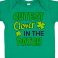 thumbnail image 4 of Inktastic Cutest Clover in the Patch with Four Leaf Clovers Boys or Girls Baby Bodysuit, 4 of 5
