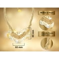 thumbnail image 3 of Intertwined Mother of Pearl Trio Statement with Coco Beaded Necklace, 3 of 7