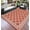 Red pottery orange / white, variant on 9x18ft Waterproof Outdoor Rug, Reversible Plastic Straw Patio Mat for RV Camping, Deck, Porch, Balcony and Backyard, Gray coffee/white