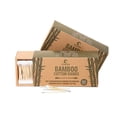 thumbnail image 1 of Hisopos de algodón de bambú 1000 unidades | Bastoncillos de algodón de madera biodegradables y orgánicos | Palos de doble punta | ¡ ecológico y natural! | Perfecto para aplicaciones de maquillaje y u, 1 of 4
