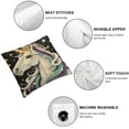 thumbnail image 4 of BANET s Square Pillow Case Cushion for Home Decor Sofa Couch Pillowcase 12x12in, 4 of 5