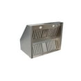 thumbnail image 4 of Trade-Wind S726623cd S7200 Series 2,300 Cfm 66" Wide Outdoor Wall Mounted Range Hood -, 4 of 5