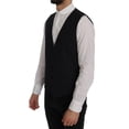thumbnail image 2 of Dolce & Gabbana Blue Wool Stretch Vest, 2 of 8