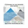 thumbnail image 4 of Bathroom Rug Shag Shower Mat Machine-Washable Plush Bath Mats with Water Absorbent Soft Microfibers, 4 of 8