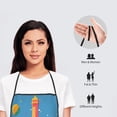 thumbnail image 4 of Paris Pride Eiffel Tower Aprons for Women Men Waterproof For Kitchen Cooking BBQ Gardening Painting Mechanic, 4 of 5