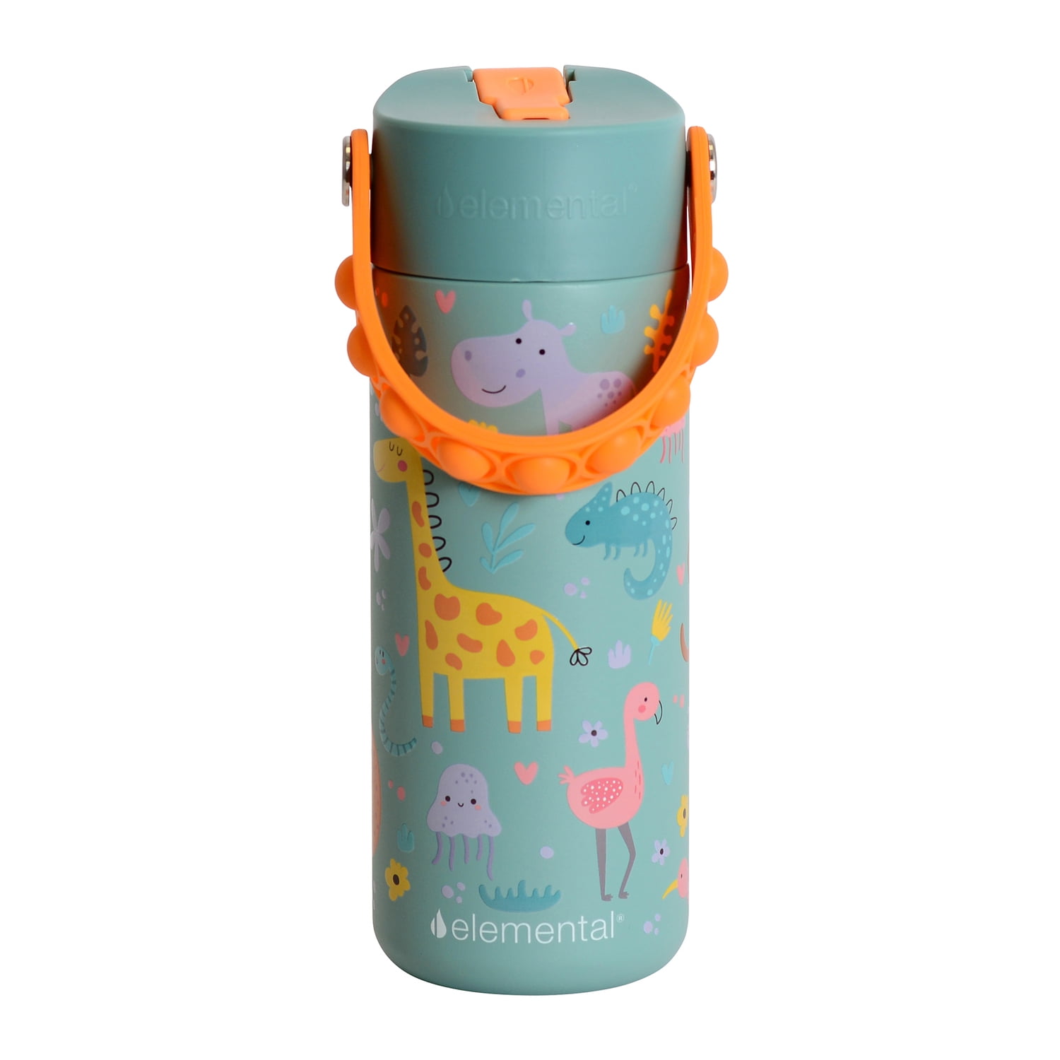 Elemental Core Pop 18 oz Safari Stainless Steel Water Bottle