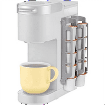 2024 TOP! 2pcs Coffee Pod Holder Side Mount for K Cup Pods Dispenser Single- Makers Gray