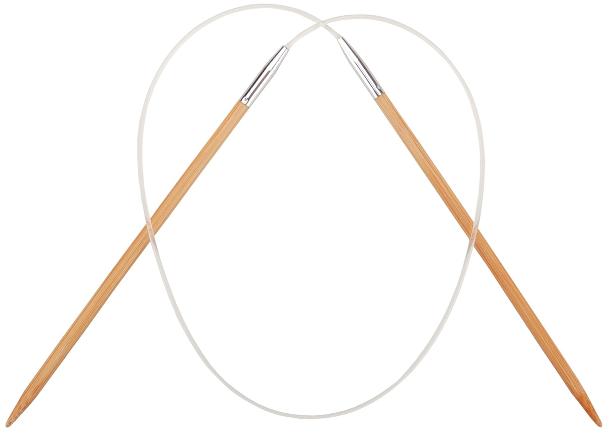 Bamboo Circular Knitting Needles 24"-Size 5/3.75mm
