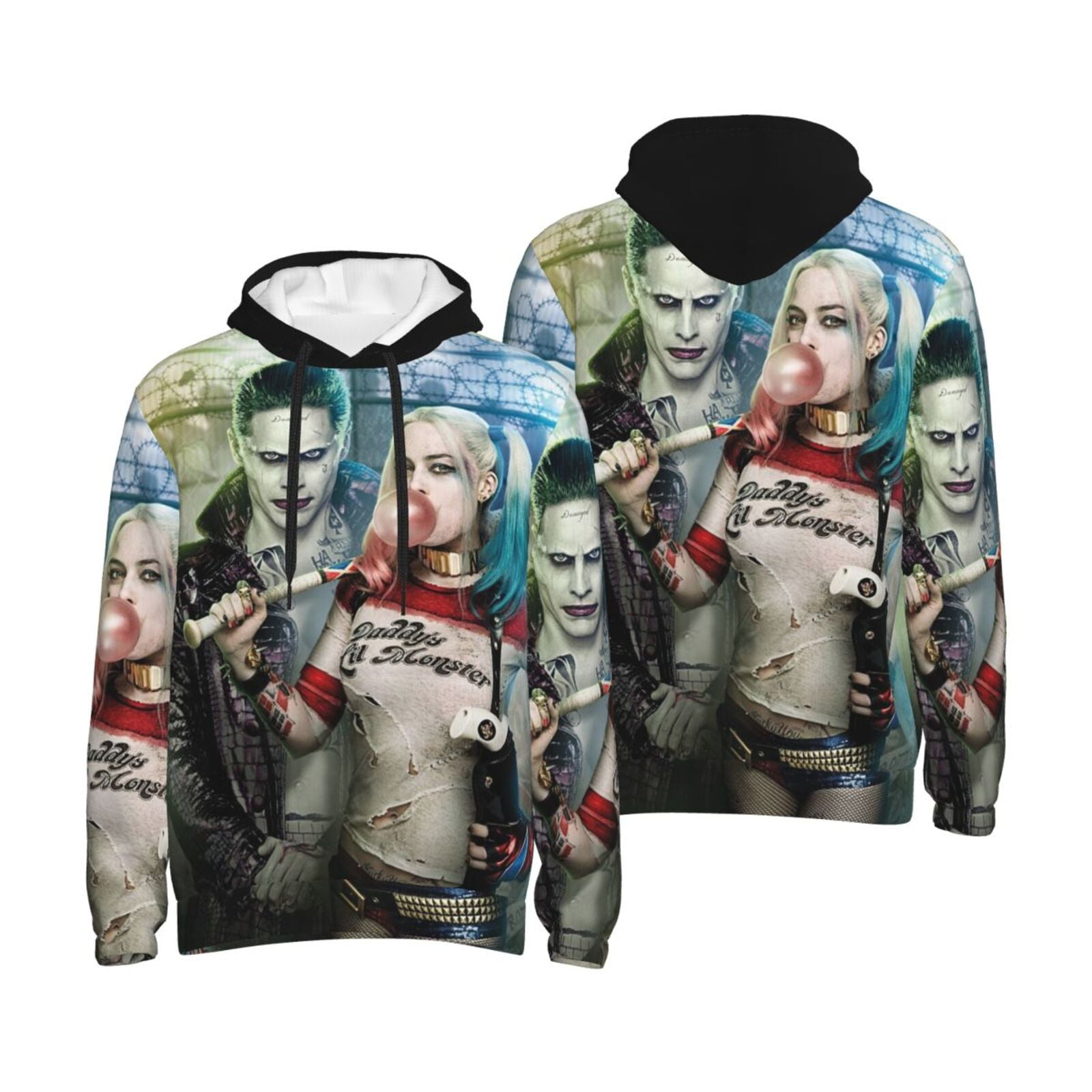 harley quinn and joker sweatshirt
