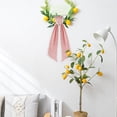 thumbnail image 6 of Scalloped Edge Wreath Sash Bows, Long Tail Decorative Wreath Decorations, Farmhouse Rustic Front Door Indoor Outdoor Home Decor, Spring Summer Wedding Bridal Decorations, 6 of 6