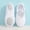 White, variant on RTKFRFLM Kids Ballet Dance Flats Warm Professional Indoor Practice Shoes White 12-12.5 Years