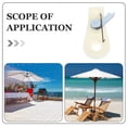thumbnail image 3 of CRILSTYLEO Accessoires de Parasol de Plage Mécanisme d'Inclinaison de Parasol Matériau PP Réglage de la Hauteur Usage Extérieur 1 Pcs, 3 of 8