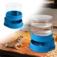 thumbnail image 2 of Dispositif de Distribution d'Eau Réservoir de Terrarium Distributeurs d'Eau pour Reptiles Bol Distributeur d'Eau Automatique Accessoires d'Alimentation en Eau Petit Plat d'Eau pour Bols de Tortue pour et Pompe à Eau Potable pour Amphibiens, 2 of 9