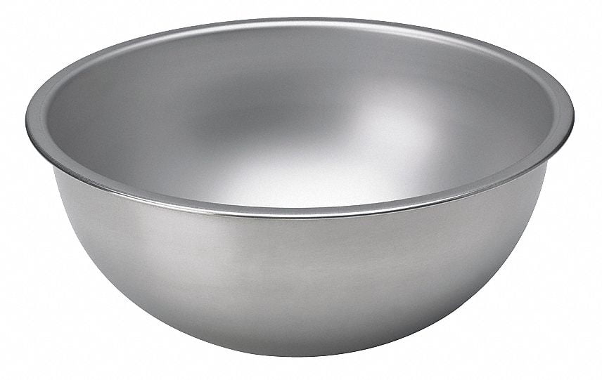 0.75, 1.5, 3, 4 & 5-Quart, Stainless Steel Vollrath Economy Mixing Bowl Set of 5 pcs 