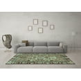 thumbnail image 3 of Ahgly Company Indoor Rectangle Abstract Light Blue Modern Area Rugs, 8' x 10', 3 of 4