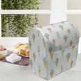 thumbnail image 3 of Ice Cream Stand Mixer Cover, Summer Ice Dessert Art Pattern with Waffle Cones and Sundae Dairy Refreshment, Kitchen Appliance Organizer Bag Cover with Pockets, 5 Quarts, Multicolor, by Ambesonne, 3 of 4
