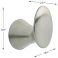 thumbnail image 2 of Franklin Brass 139571 Somerset Single Robe Hook - Nickel, 2 of 2