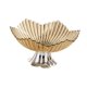 thumbnail image 3 of Frutero con pedestal, bandeja para frutas portátil y práctica, bandeja decorativa para aperitivos, ideal para cumpleaños, oficina, sala de estar y Oro claro, 3 of 8