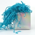 thumbnail image 3 of 2 LB Blue Crinkle Cut Paper Shred Filler for Gift Baskets Bags and Boxes Easter Basket Grass, 3 of 6