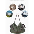 thumbnail image 6 of SPEKSEE Slouchy Shoulder Bag Large Lightweight Slouchy Hobo Tote with Rope Strap Casual Travel Duffel Nylon Purse Alt Overnight Bag, 6 of 8