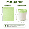 thumbnail image 3 of Kabuer Biodegradable Trash Bags Garbage Bags 1.2 Gal Size Kitchen Garbage Bags 120 Pcs, 3 of 7