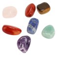 thumbnail image 2 of Juego de piedras de meditación juego de piedras de chakra Exquisita superficie lisa portátil colorida para decoración ANGGREK Otros, 2 of 8