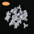 thumbnail image 3 of Uxcell Plastic Fishing Hook Bonnets Treble Hook Covers Fit for 4,5, White 50 Pack, 3 of 6