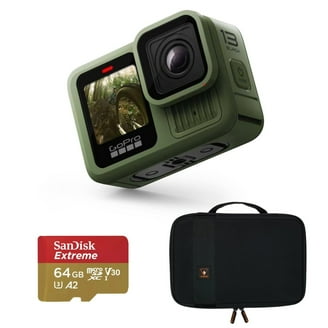 GoPro HERO9 Black Waterproof Action Camera Bundle with 64GB Card