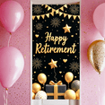 thumbnail image 5 of Elegant Design Retirement Banner Gold Theme Party Decoration Happy Celebration Attractive for Retirement Party Indoor Event Family Gathering, 5 of 9