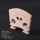 thumbnail image 3 of Código De Piano Puente de violín de madera Código de violín de arce Accesorios para instrumentos musicales (4/4), 3 of 4