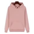 thumbnail image 3 of YOTEE-Sudadera con capucha gruesa para hombre y mujer, nueva prenda de invierno con bordado personalizado, de algodón de color sólido, informal, a la moda, 3 of 5
