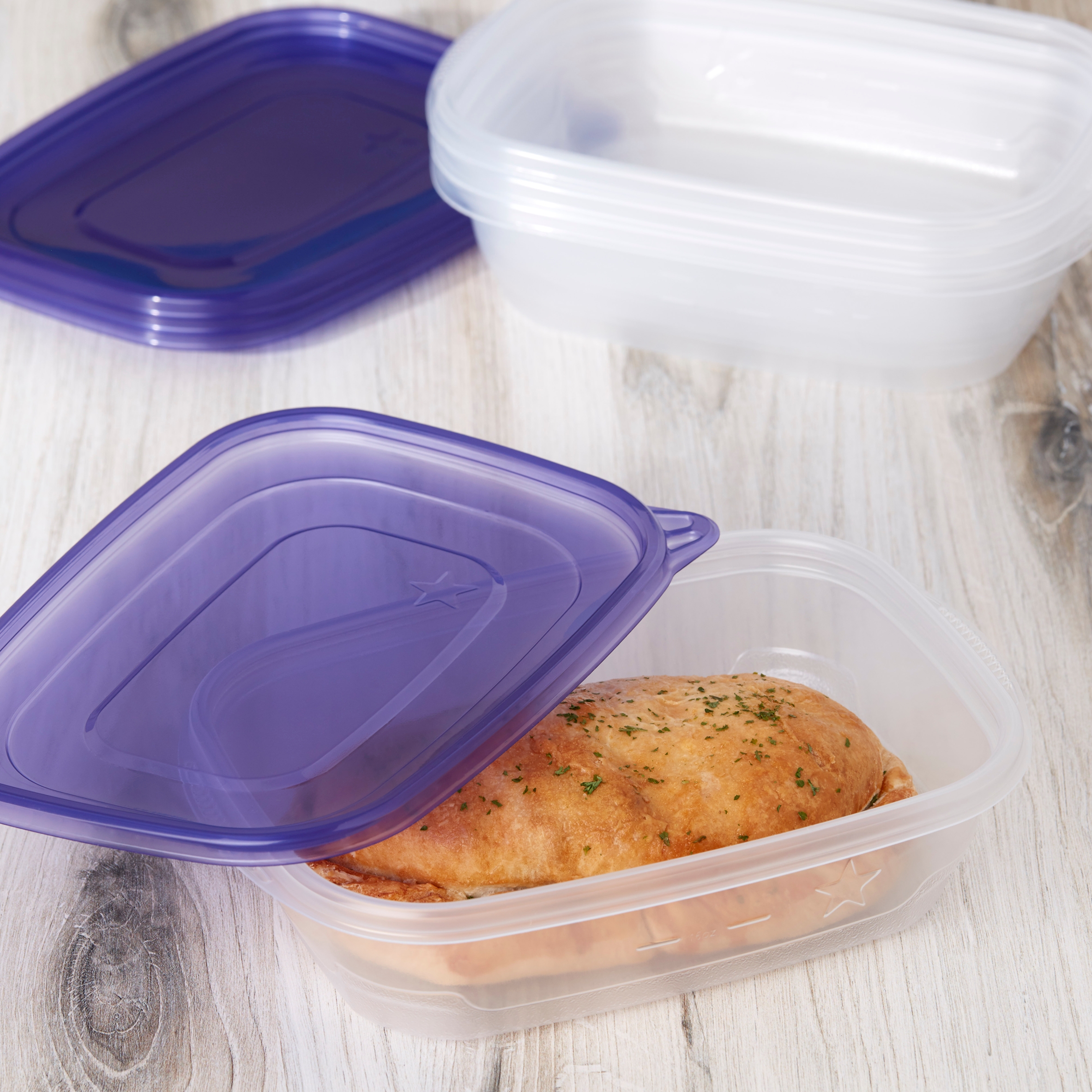 Great Value Take Outs 32 fl oz Storage Container, 4 count - image 2 of 9