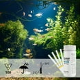 thumbnail image 2 of BUTORY Aquarium Test Strips 5/6/7 in 1 Fish Tank Test Kit Freshwater Saltwater Aquarium pH Test Strips for Nitrate Nitrite Free Chlorine Carbonate, 2 of 7