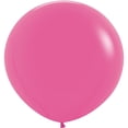thumbnail image 2 of 36 inch Sempertex Deluxe Fuchsia Latex Balloons (2 Pack) - Party Supplies Decorations, 2 of 2