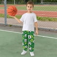 thumbnail image 5 of joogoo Football Stars Cartoon Boys' Sweatpants Jogger Pants 3T, 5 of 8