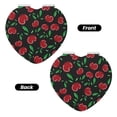 thumbnail image 2 of Easygdp Cherry Travel Makeup Mirror, 2X Magnifying Mirror 2-Sided Travel Essential Mirror, Magnetic Portable Mirror-Heart Shape, 2 of 9